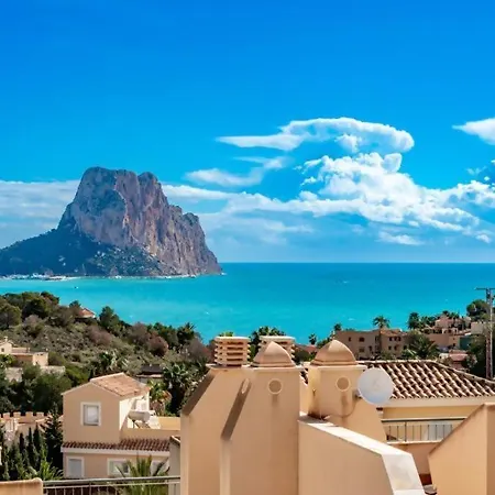 בית נופש Montesol Con Vistas Al Mar Y Montana קלפה
