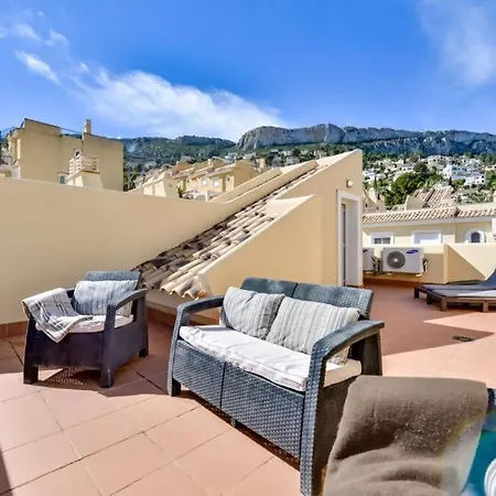 Montesol Con Vistas Al Mar Y Montana Ferienhaus Calp